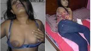 Exclusive Lankan Girl Gives Blowjob and Has Sex with Lover
