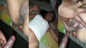 MMS video features a hot virgin getting her pussy pounded