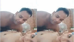 Bangles wife gets a blowjob and fucked in this exclusive porn video