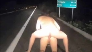 A wild and daring sex video on the freeway goes beyond whats allowed