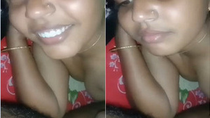 Desi wife from the village gives an exclusive blowjob