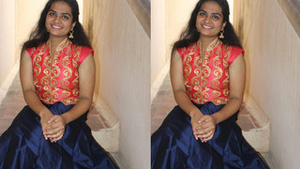 Amateur Tamil girl gives a sensual blowjob and gets fucked in Part 18