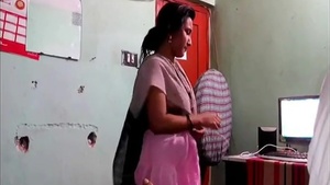 Mature village auntie from Gujrat gets a messy load of cum after sex