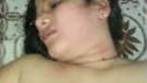 Gorgeous girlfriend with big boobs gets pounded and moans in pleasure