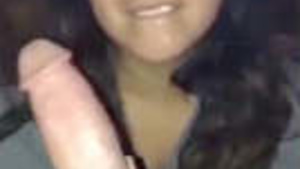 NRI gujju takes on a massive dick and gets facials