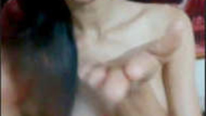 Indian desi menina showing para Bf