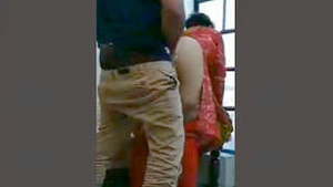 Horny Bhabhi anal fucked in standing position