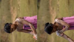 Exclusive Desi Girls Super Hot Outdoor Bath Time