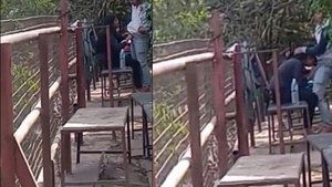 Outdoor sex with black lover caught on camera by college student