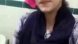 Beautiful GF showing BF toilet