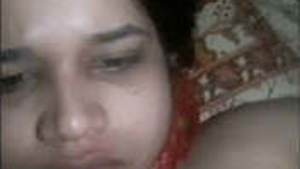 Desi Bhabhi gets horny and fingers herself to orgasm