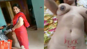 Desi bhabhi enjoys rough mms sex