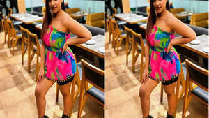 Sexy Indian model flaunts her boobs and ass in this exclusive video