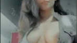 Sexy Indian Girl Teases with Her Big Breasts