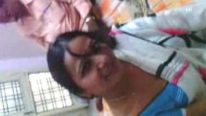 Auntys interracial posing with her friend in front of him