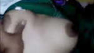 Desi cutie with huge breasts gets naughty on camera