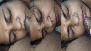 Mature Indian woman quarantined for oral sex