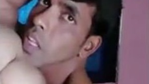 Bhabhi with round huge breasts fked hard