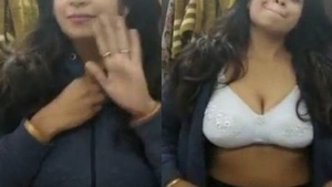 Hot Desi Indian Girl Teasing Boyfriend Saying I Love You