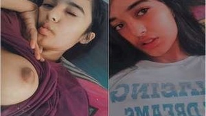 Desi Girl with Cute Boobs and Pussy Reveals Herself