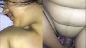 Beautiful Desi Girl Moans in Pleasure as She Rides