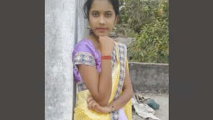 Sexy asian girl changing dress