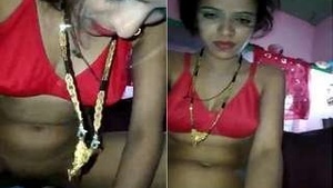 Exclusive video of a horny wife getting rid of her husbands dick