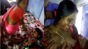 Exclusive Desi Bhabha Shows Off Her Big Boobs