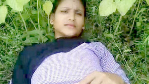 New Desi Blonde Babe Gets Naughty Outdoors