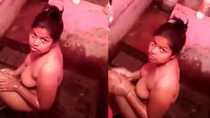 Desi girls sensual bath time captured on camera