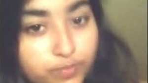 Indian college girl masturbation on selfie video cam