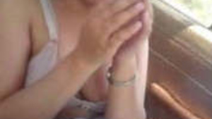 Chubby Asian Girl Gets Naughty in a Car: Part 4