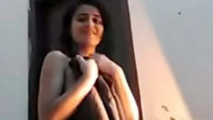 Shy Pretty Babe has video with BF after bath