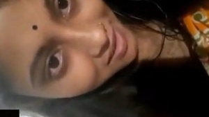 Newlywed bhabi showing on video call