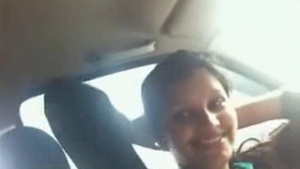 Desi Girlfriend Gets Naughty with Her Boss in a Car