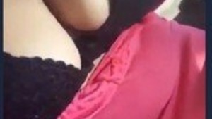 Manju Booobi Bhabhi in the car with the boss
