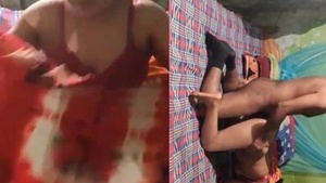 Desi Village couple caught doggy fucking