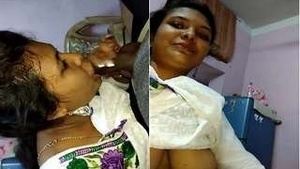 Exclusive Desi Girl Gives a Sensual Blowjob