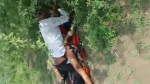 Couple fucking outdoor