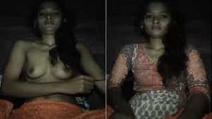 Amateur Bhabhi Shows Off Her Tits and Fingers Herself in a Steamy Video