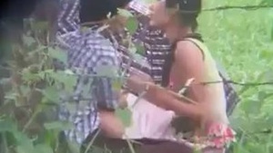 Nepalese lovers kissing caught on Cam
