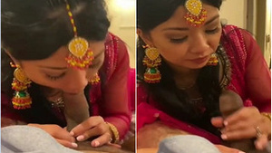 Desi Girl from Punjabi Gives a Sensual Blowjob in Exclusive Porn Video