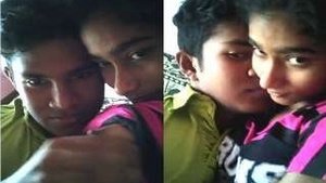 Desi Girl with Big Tits Gives a Sloppy Blowjob