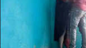 Muslim girl in hijabi lingerie caught having sex on camera