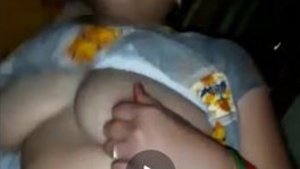 Mature masturbates with black lover