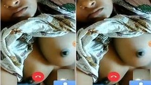 Desi Bhabhis Boobs and Pussy Get Revealed in Exclusive Video Call with Lover