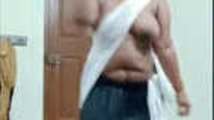 Part 4: A Sensual Mallu Bhabhis Nude Bath and Dancing