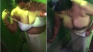 Exclusive Video of Hubby Recording Wife Undressing and Bath Time