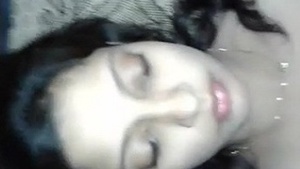 Big boobs sexy Punjabi bhabhi selfmade solo sex tape!