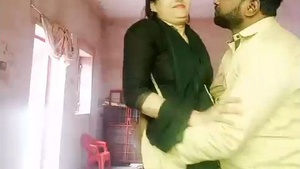 Beautiful bhabhi with black lover